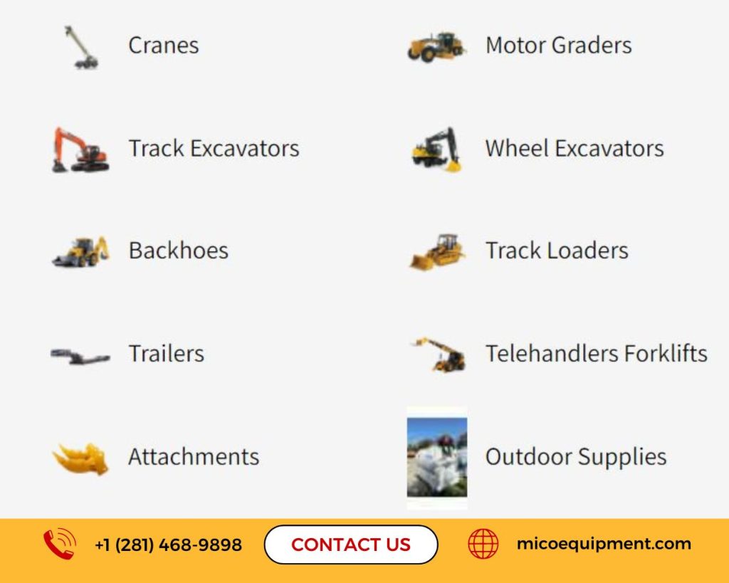 Used Construction Equipment for Sale